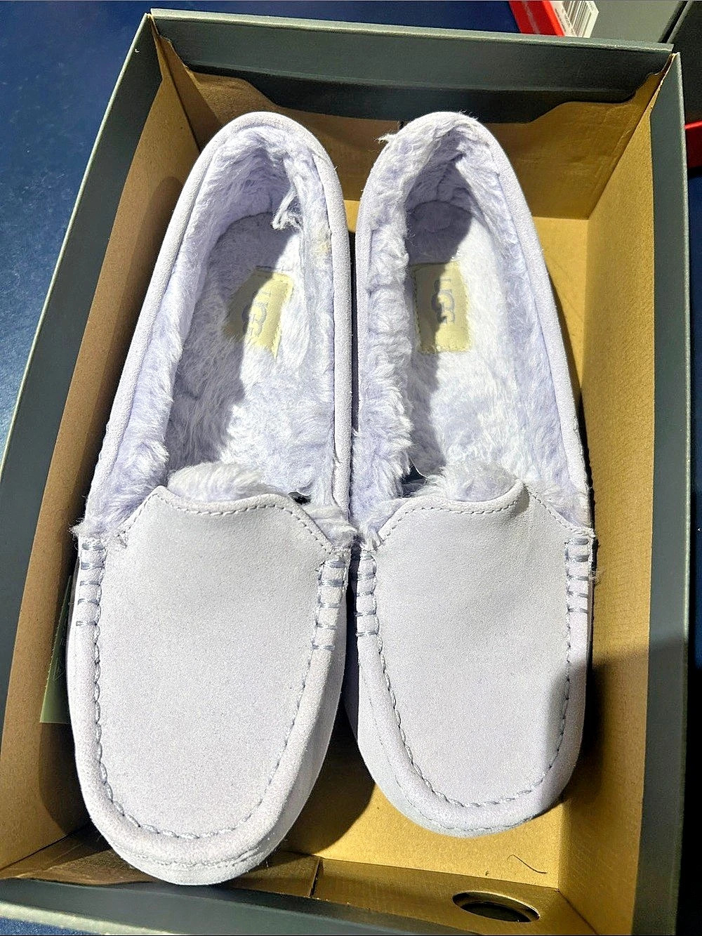 Purple Ugg Slippers Like New